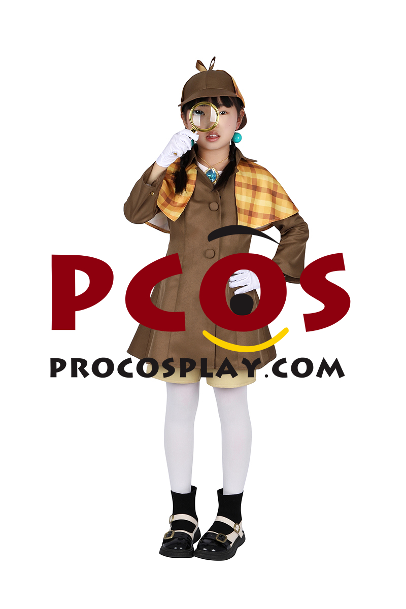Princess Peach: Showtime Detective Peach Cosplay Costume C08947 Child Version