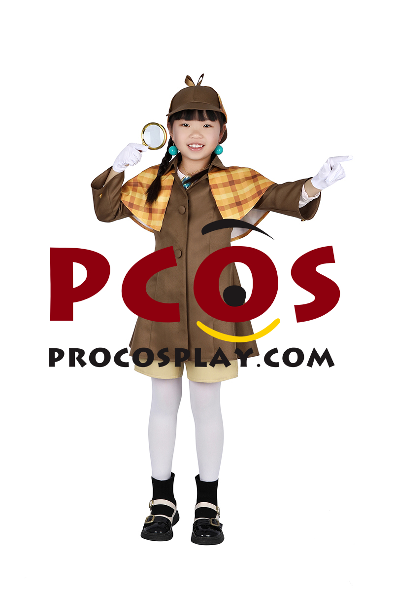 Princess Peach: Showtime Detective Peach Cosplay Costume C08947 Child Version