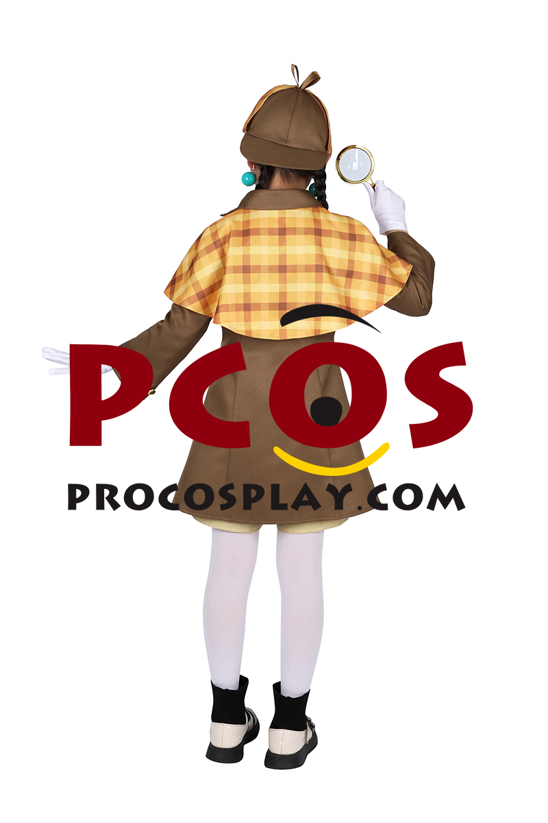 Princess Peach: Showtime Detective Peach Cosplay Costume C08947 Child Version