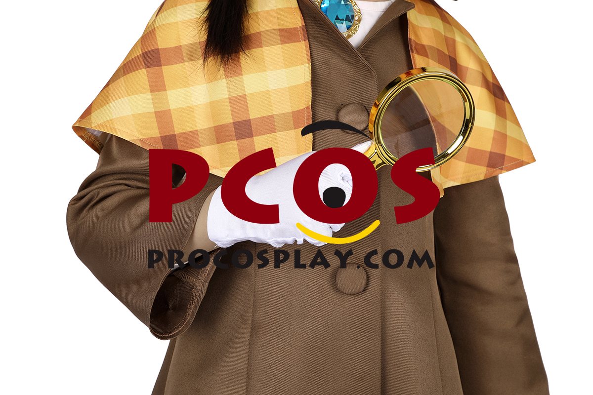 Princess Peach: Showtime Detective Peach Cosplay Costume C08947 Child Version
