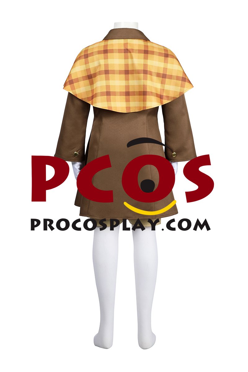 Princess Peach: Showtime Detective Peach Cosplay Costume C08947 Child Version