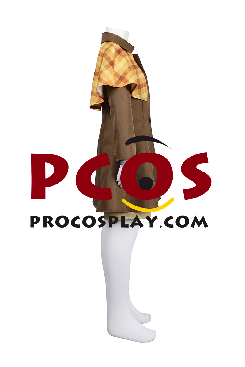 Princess Peach: Showtime Detective Peach Cosplay Costume C08947 Child Version