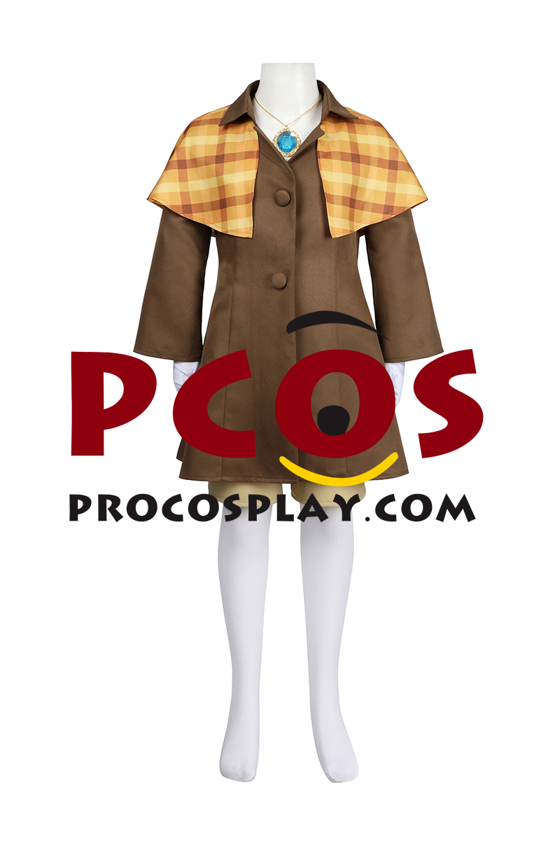 Princess Peach: Showtime Detective Peach Cosplay Costume C08947 Child Version