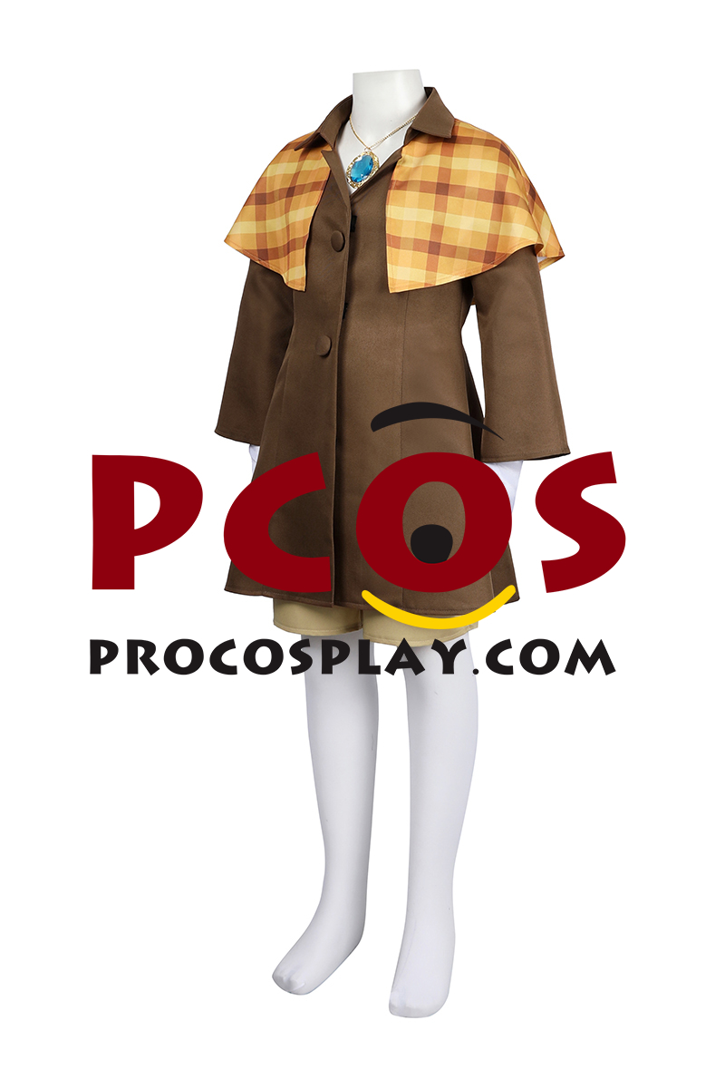 Princess Peach: Showtime Detective Peach Cosplay Costume C08947 Child Version