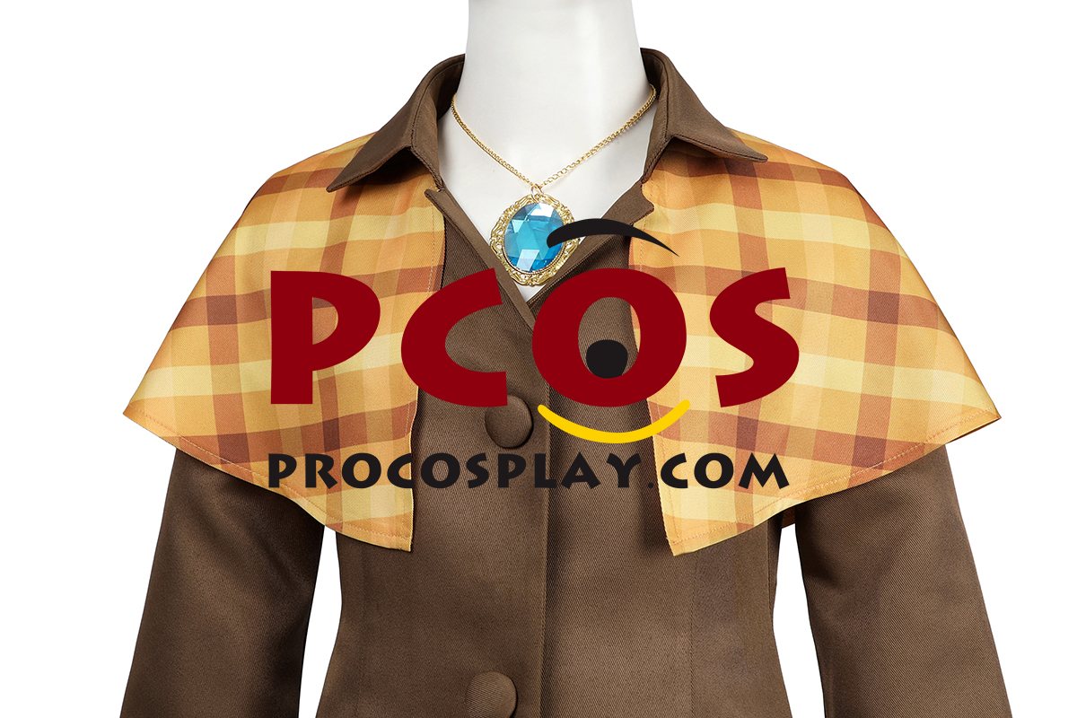 Princess Peach: Showtime Detective Peach Cosplay Costume C08947 Child Version
