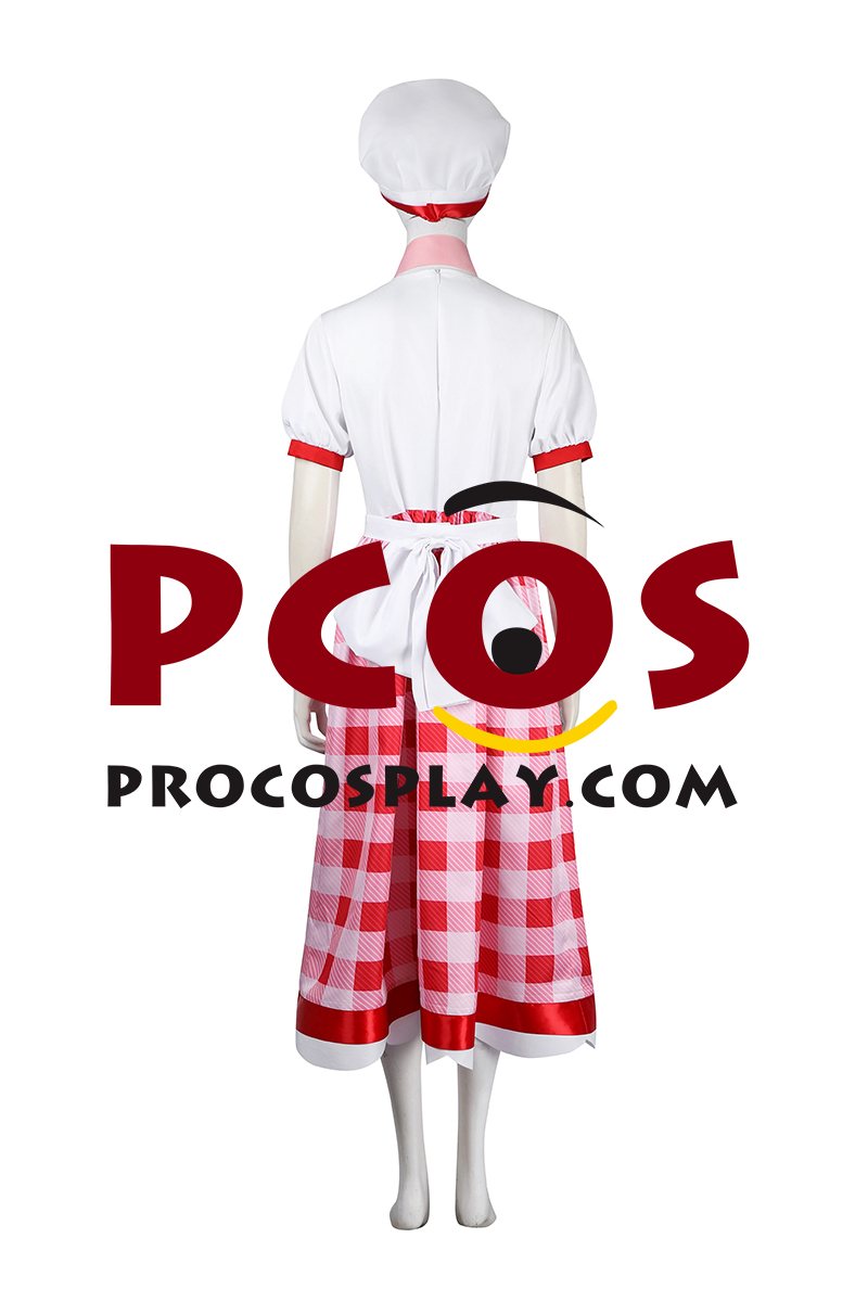 Princess Peach: Showtime Pastry Chef Peach Cosplay Costume C08956