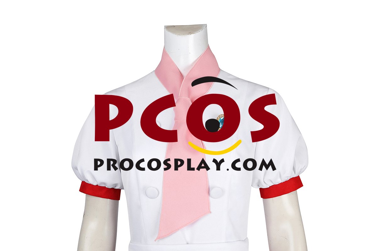 Princess Peach: Showtime Pastry Chef Peach Cosplay Costume C08956