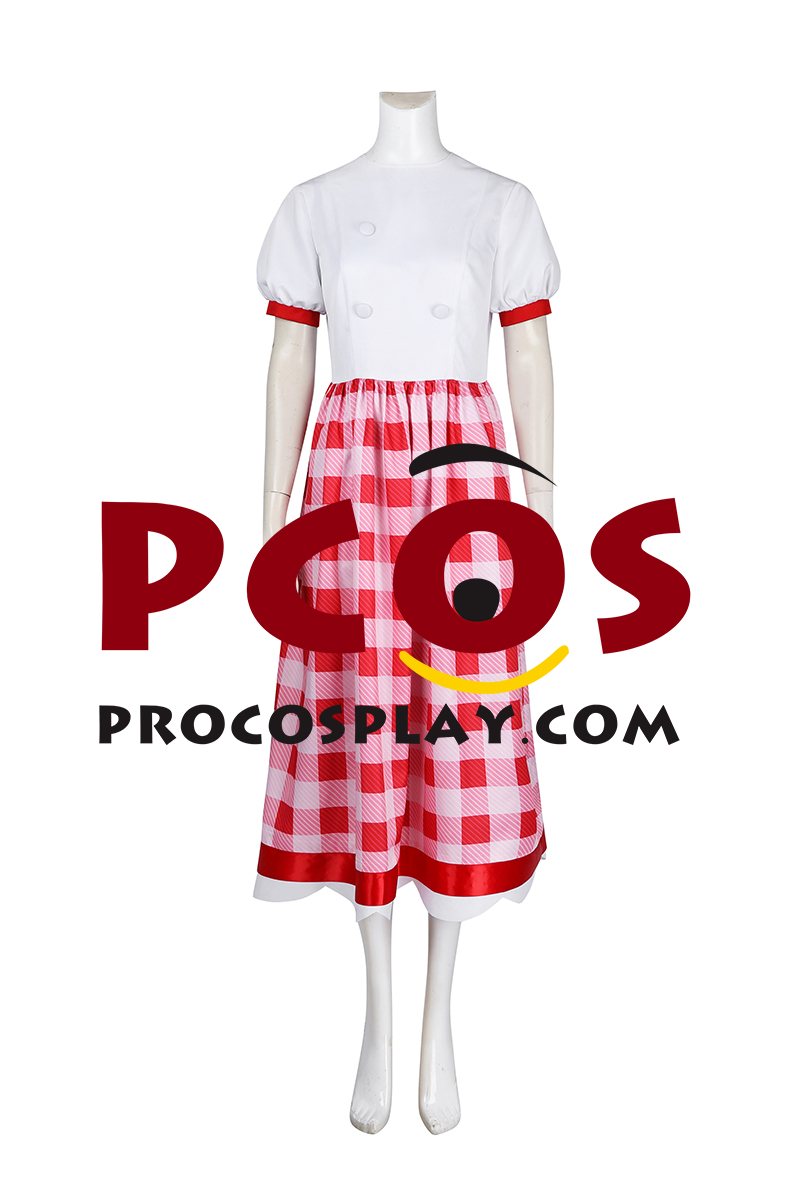 Princess Peach: Showtime Pastry Chef Peach Cosplay Costume C08956