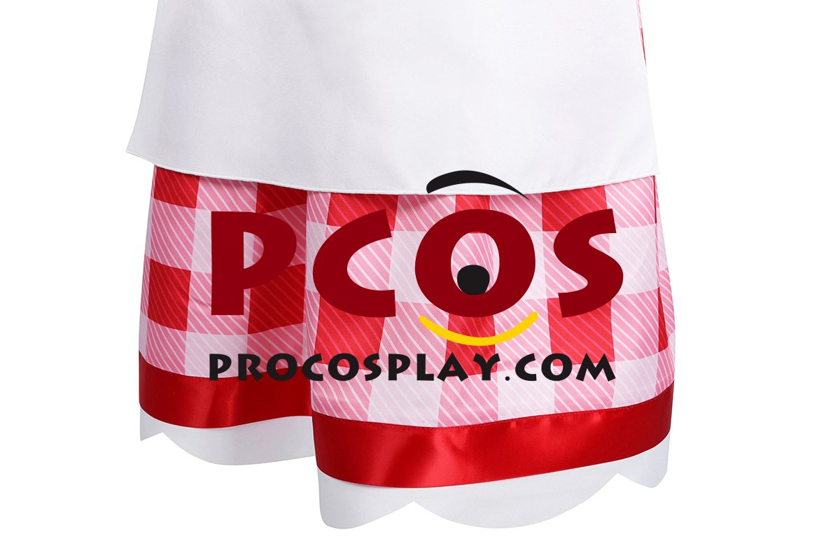 Princess Peach: Showtime Pastry Chef Peach Cosplay Costume C08956