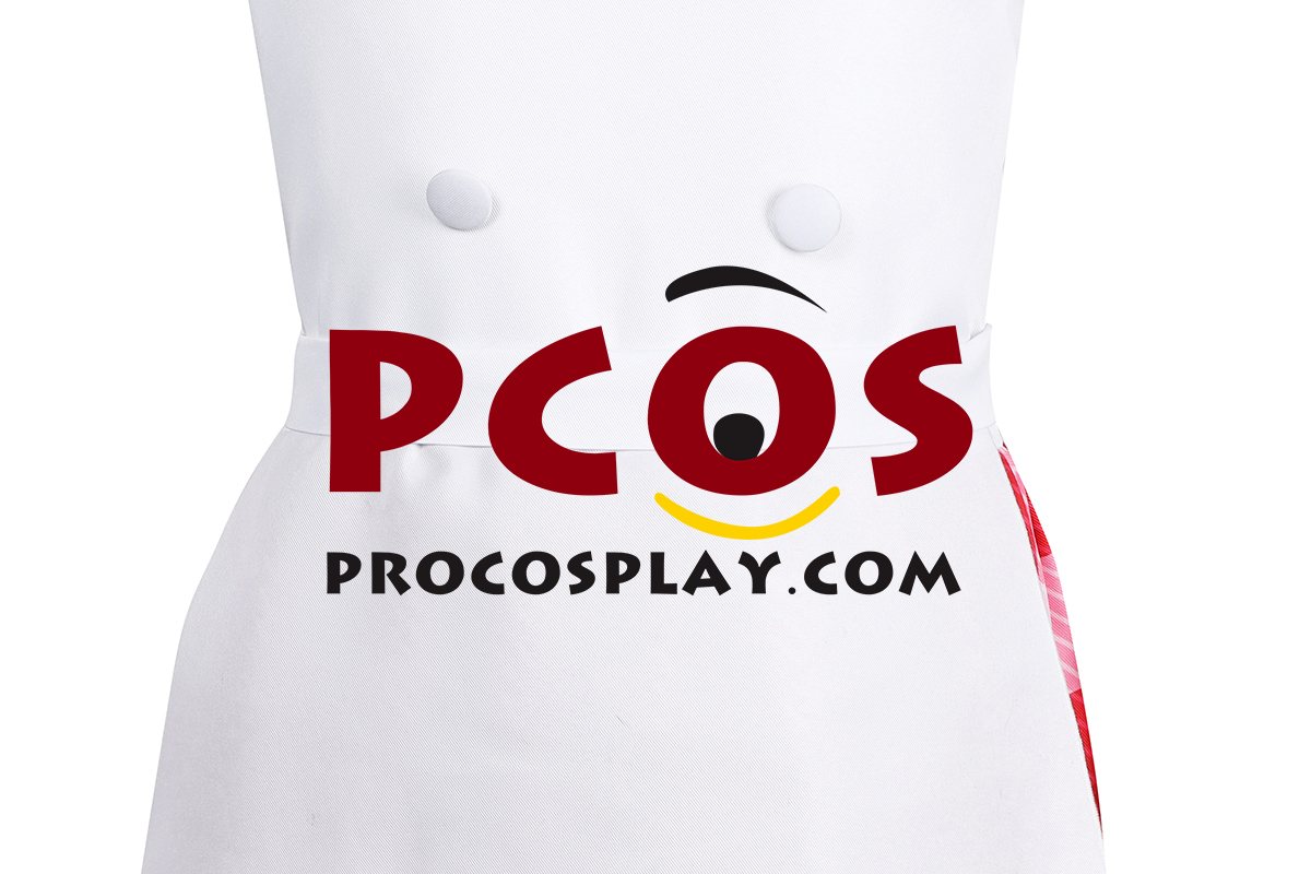 Princess Peach: Showtime Pastry Chef Peach Cosplay Costume C08956
