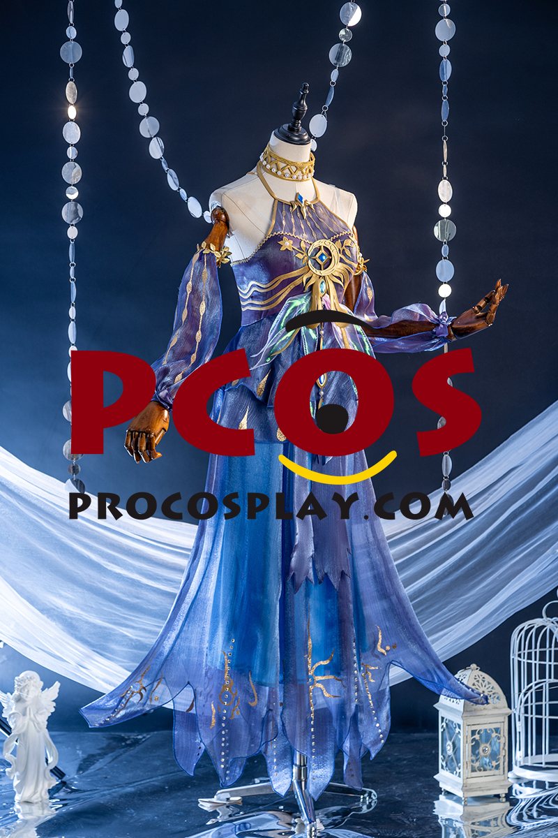 Game Identity V Fisherwoman Weeping Goddess Cosplay Costume C09051