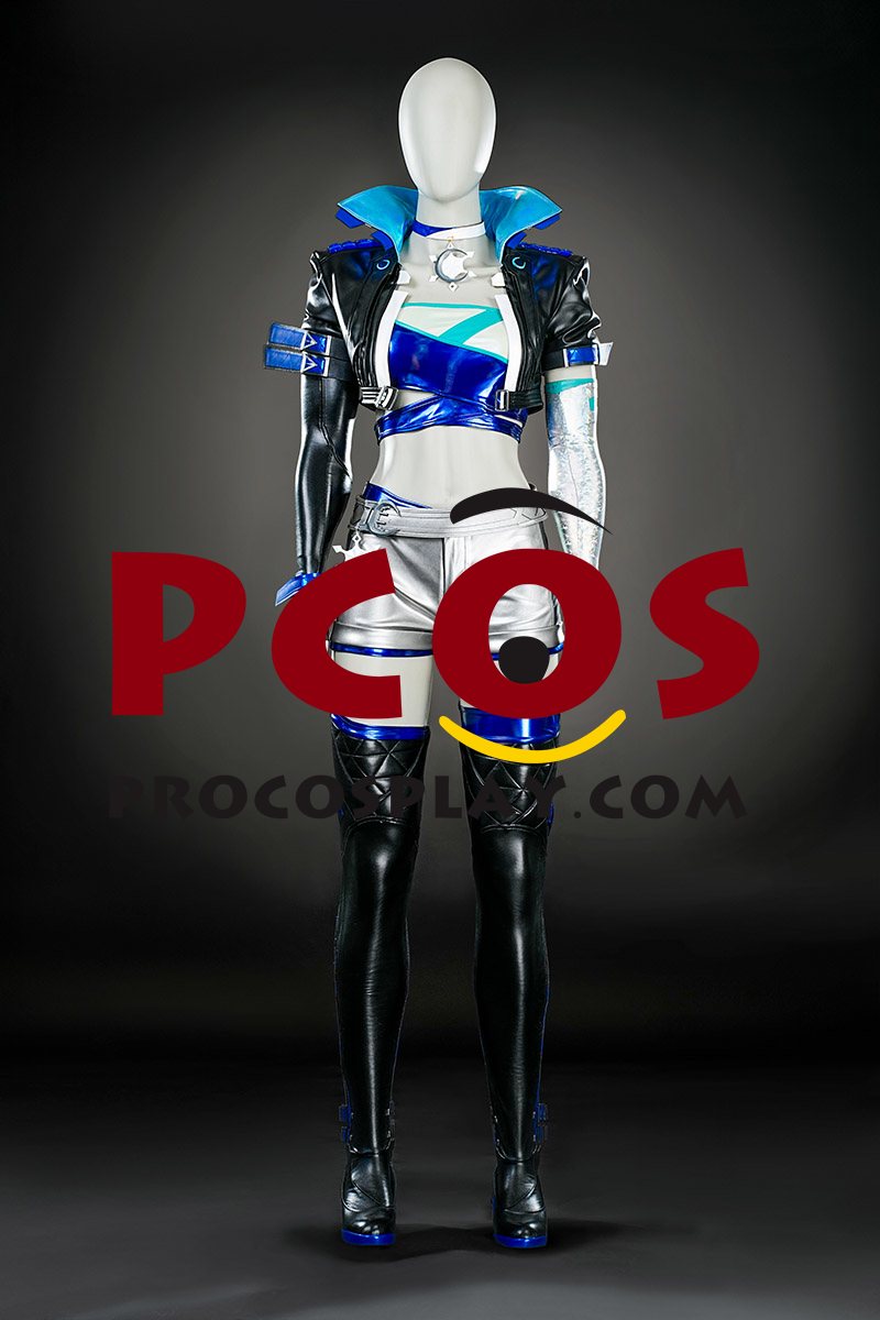 Game Rivals Luna Snow Seol Hee Cosplay Costume C09491 (image for) Game Rivals Luna Snow Seol Hee Cosplay Costume C09491