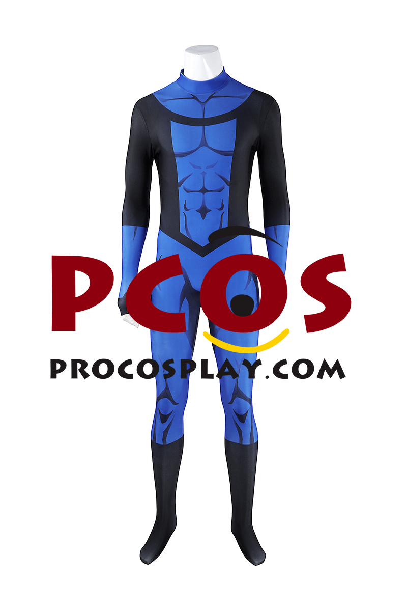 Invincible Season 3 Mark Grayson Cosplay Costume Blue Version C09413