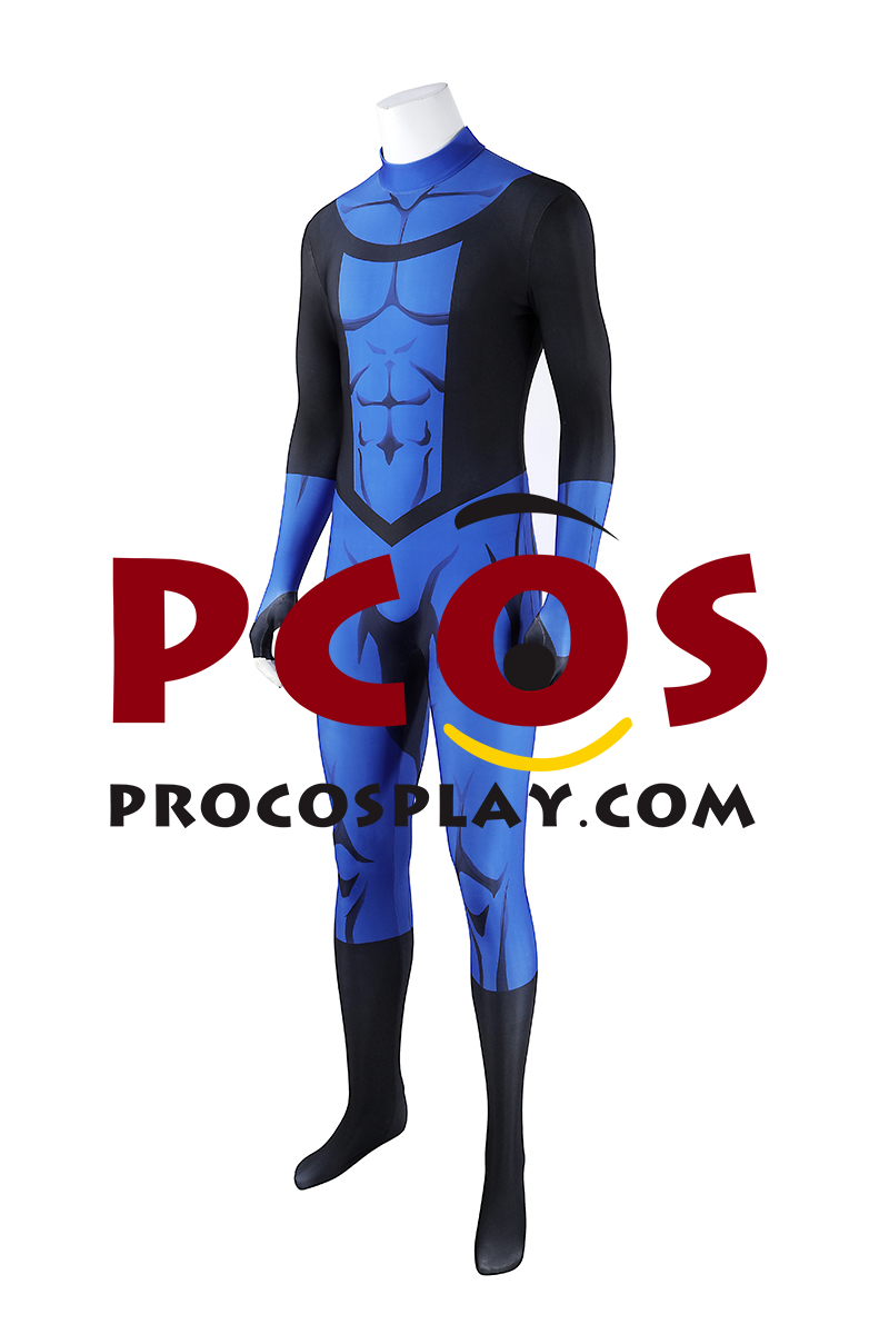 Invincible Season 3 Mark Grayson Cosplay Costume Blue Version C09413