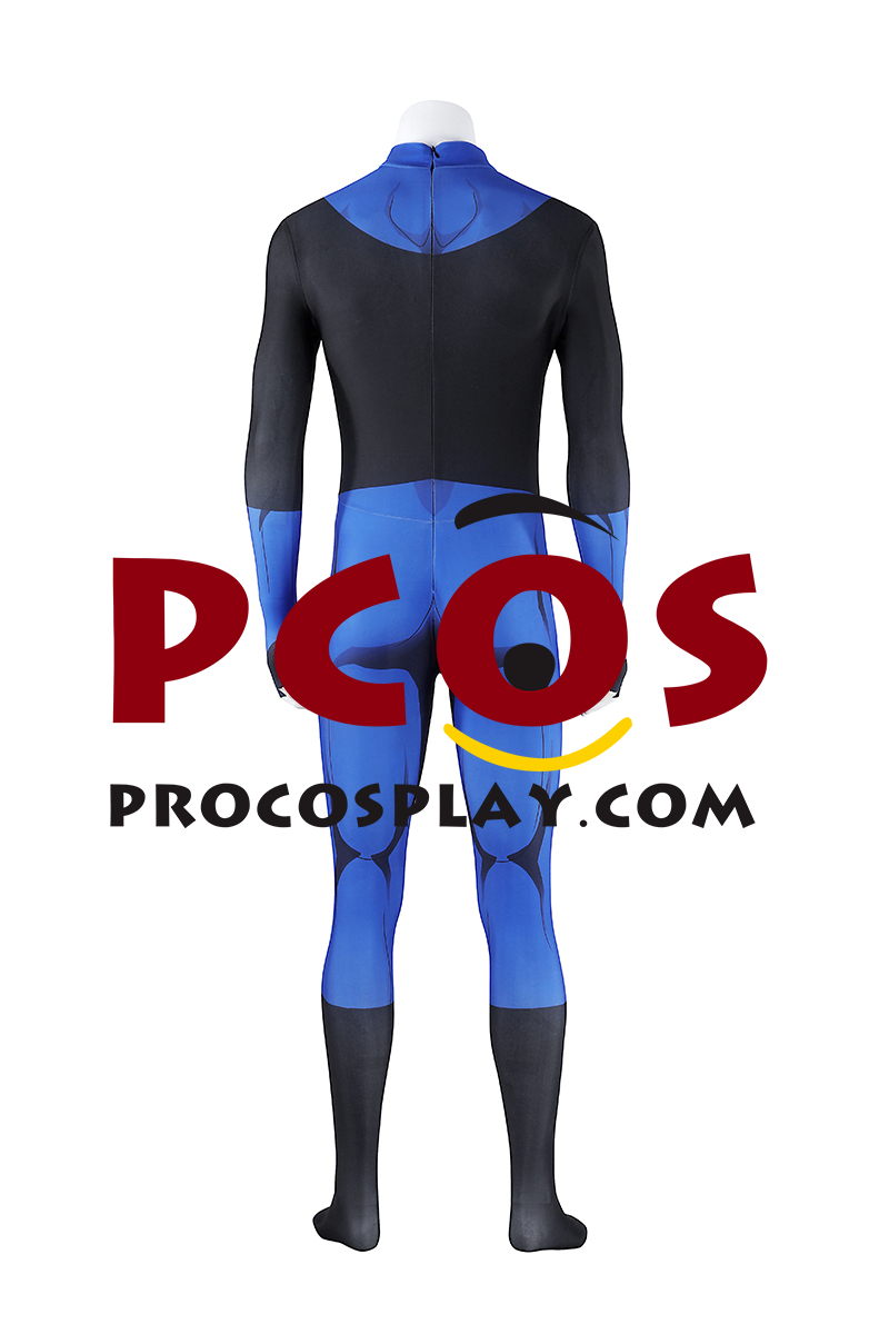 Invincible Season 3 Mark Grayson Cosplay Costume Blue Version C09413