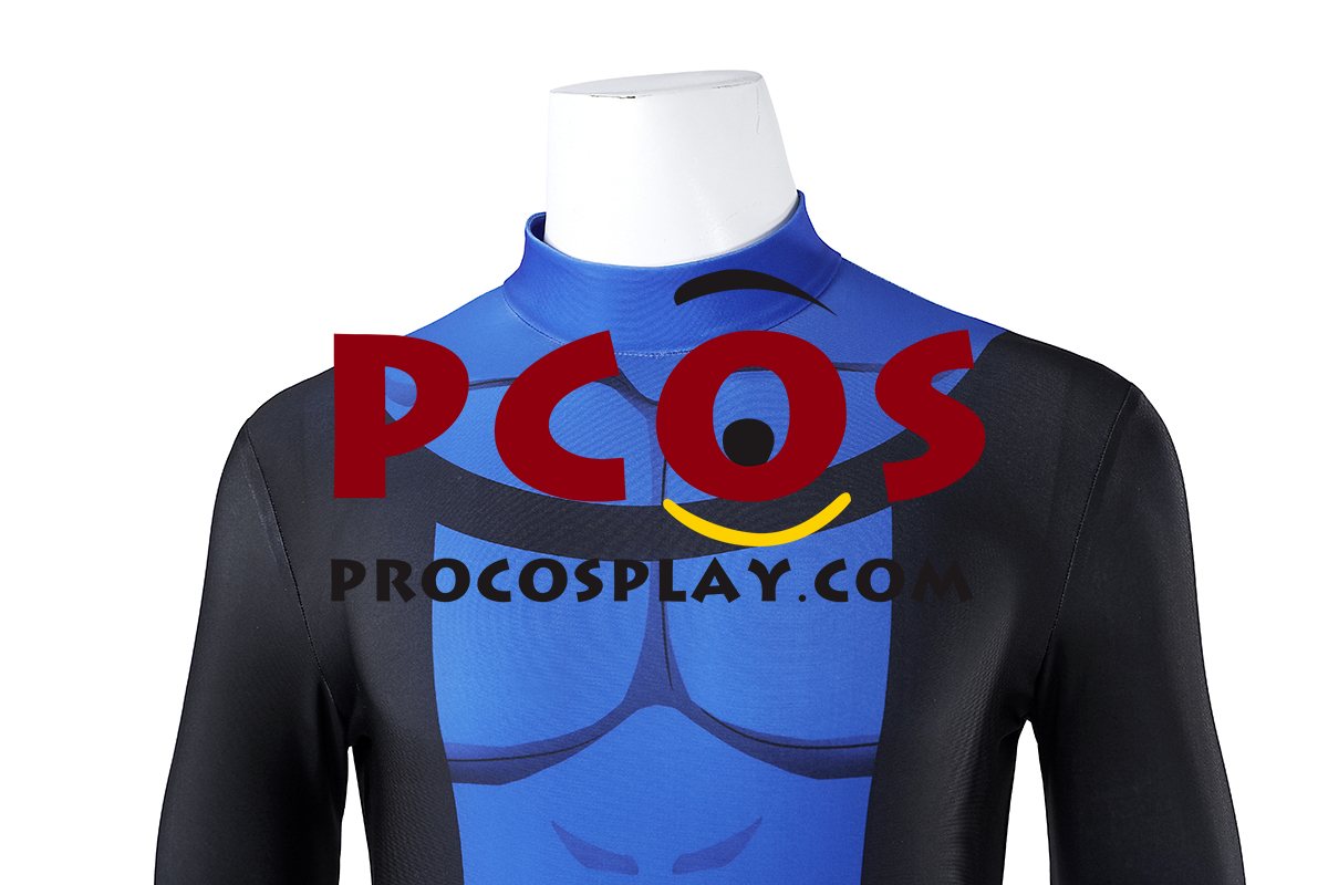 Invincible Season 3 Mark Grayson Cosplay Costume Blue Version C09413