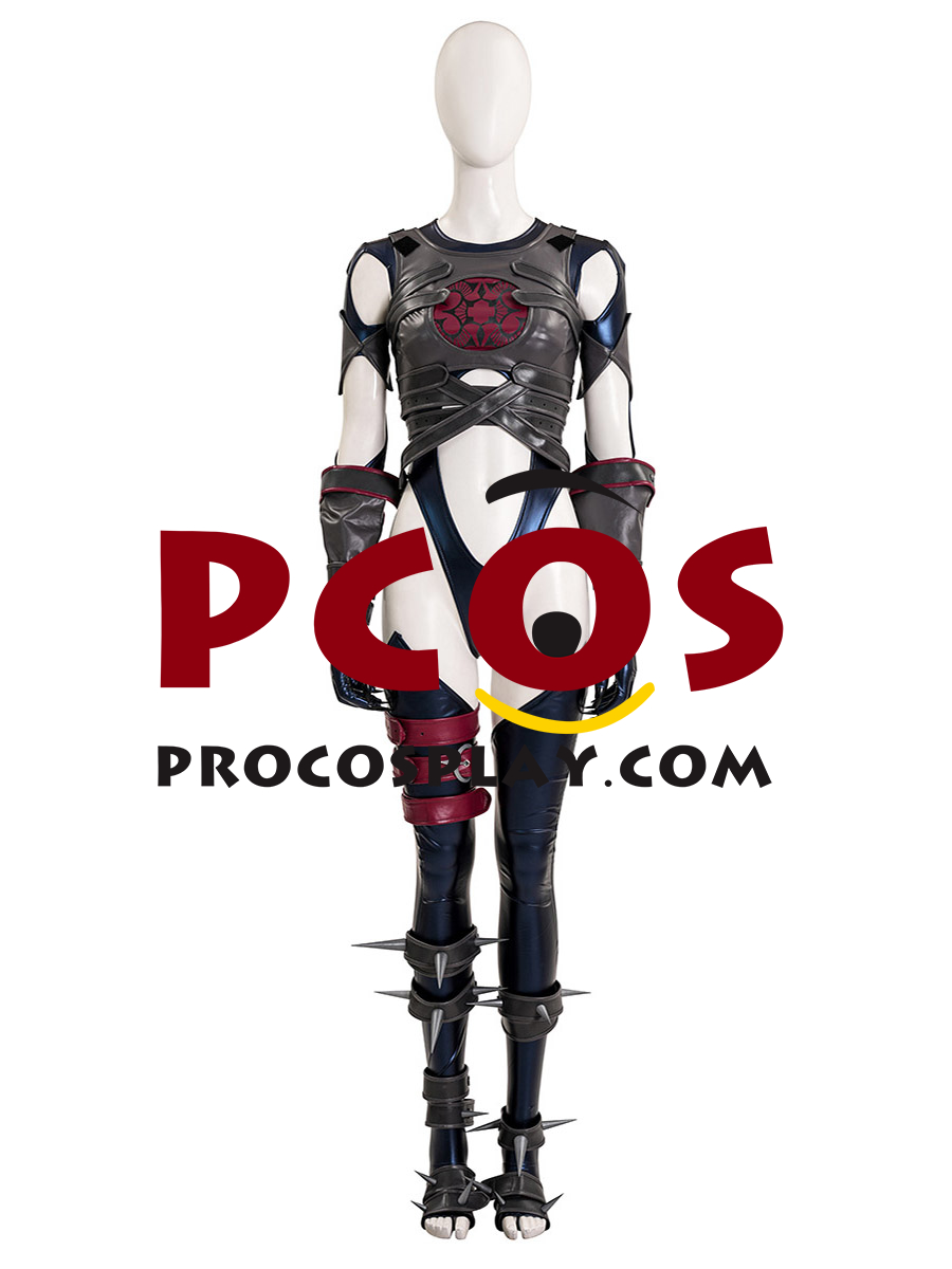 Game Rivals Invisible Woman Susan Storm Malice Cosplay Costume C09407