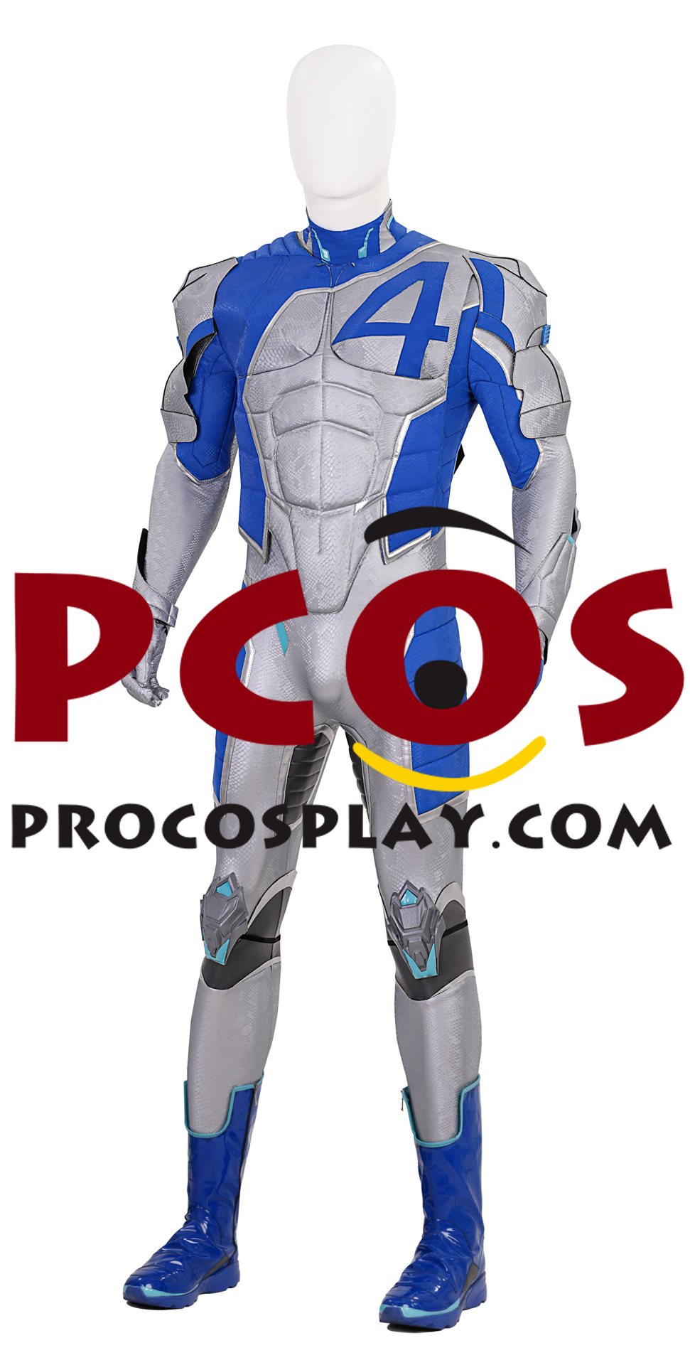 Game Rivals Mr Fantastic Reed Richards Cosplay Costume C09423