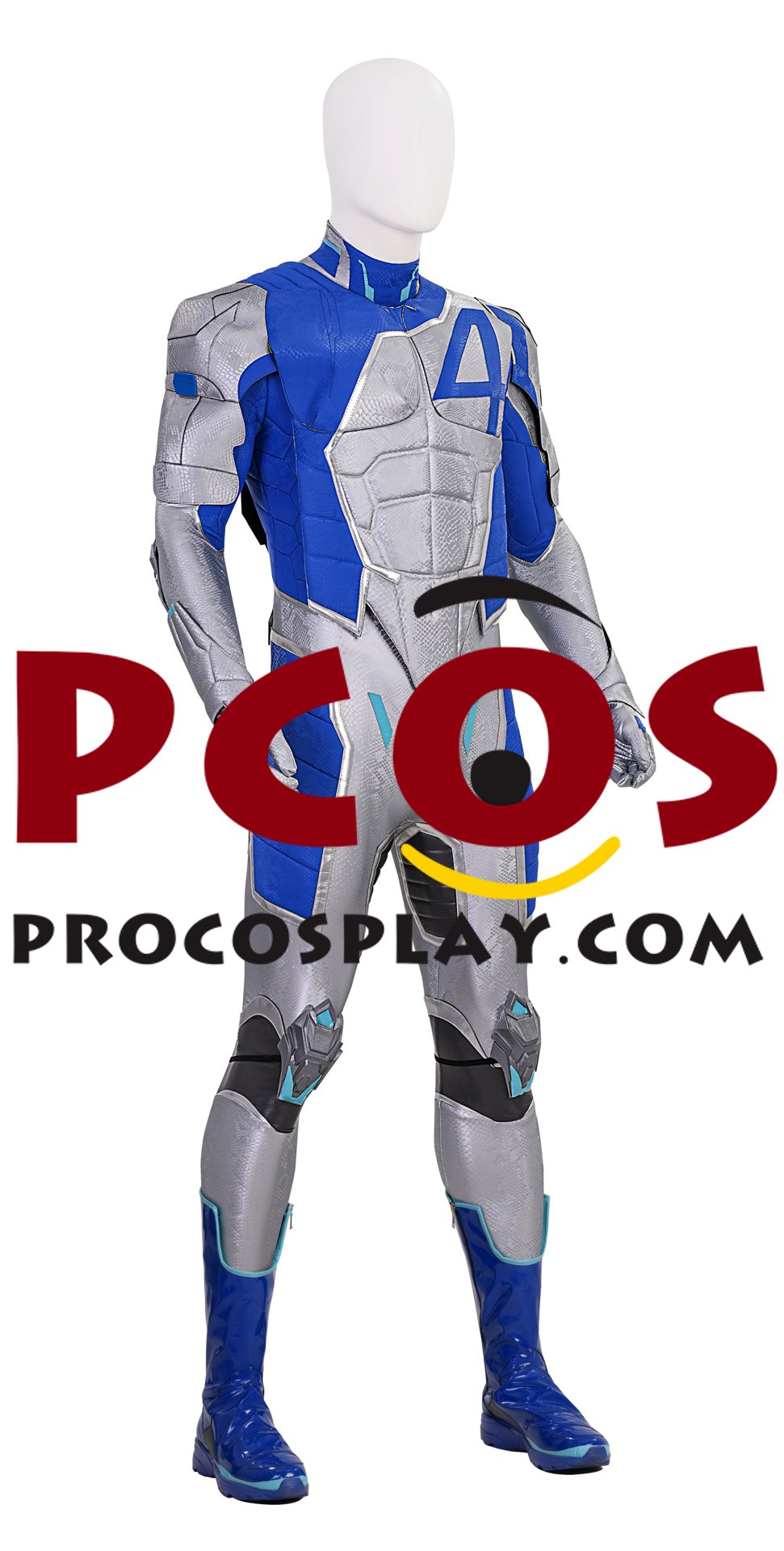 Game Rivals Mr Fantastic Reed Richards Cosplay Costume C09423