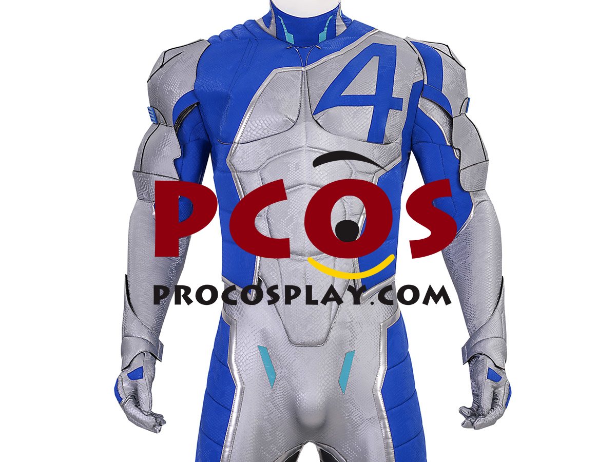 Game Rivals Mr Fantastic Reed Richards Cosplay Costume C09423