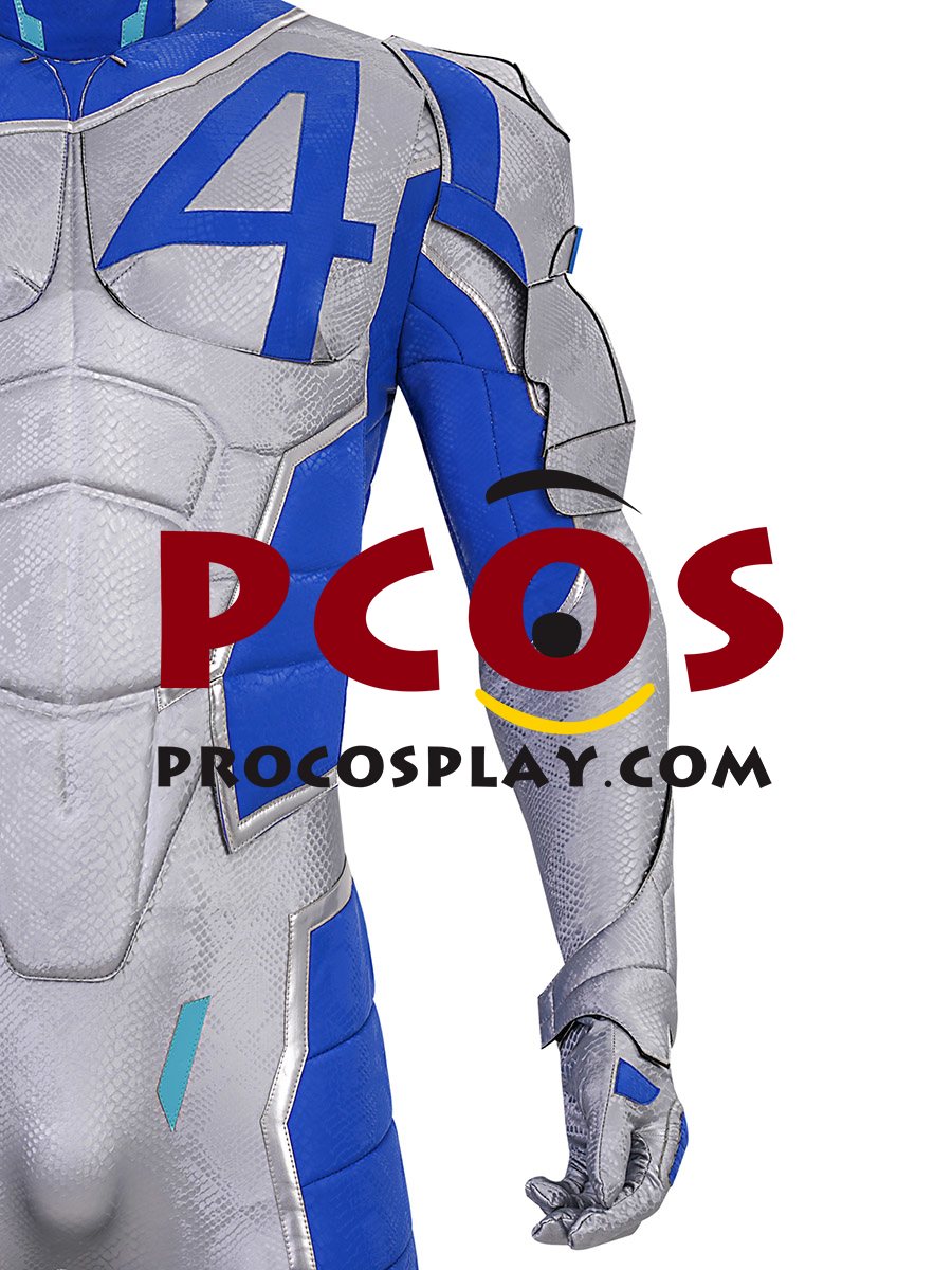 Game Rivals Mr Fantastic Reed Richards Cosplay Costume C09423