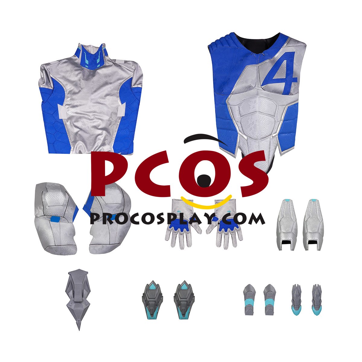 Game Rivals Mr Fantastic Reed Richards Cosplay Costume C09423