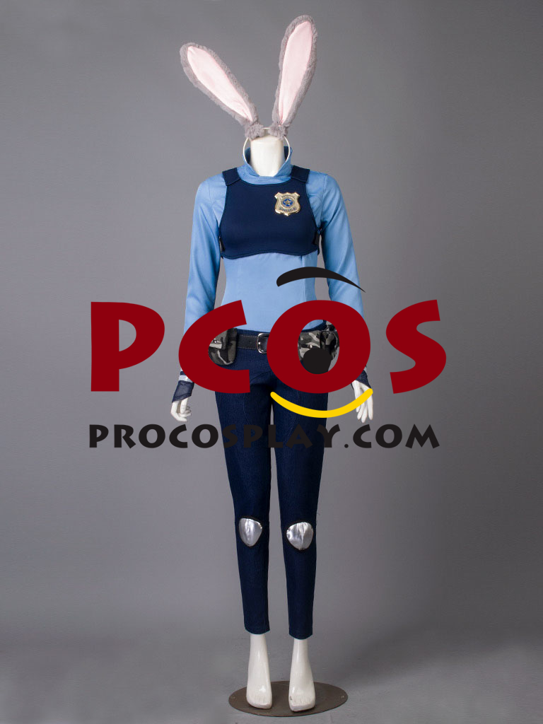 Zootopia Zootropolis Judy Hopps Cosplay Costume mp003494