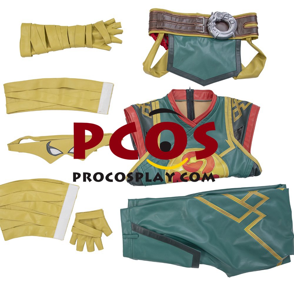 Game Rivals Iron Fist Lin Lie Cosplay Costume C09437