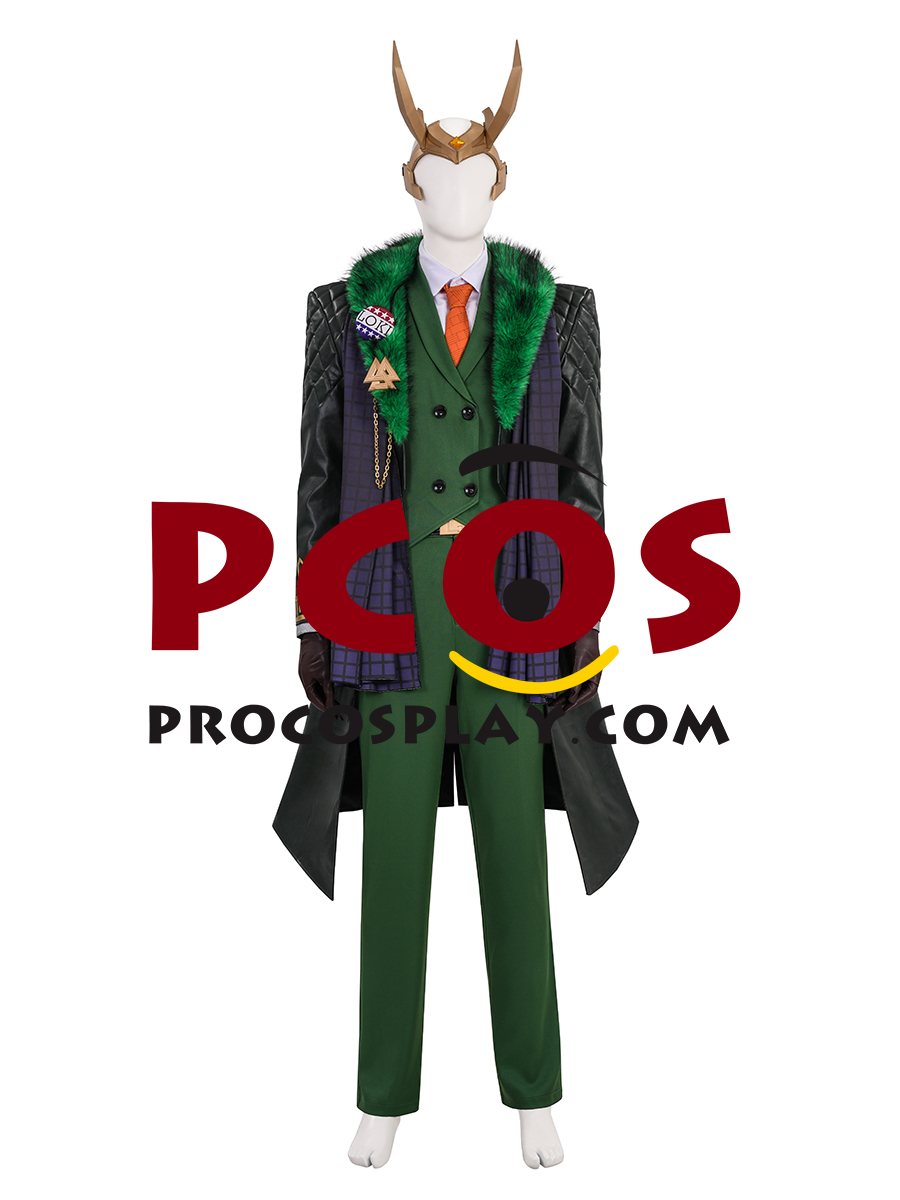 Game Rivals President Loki Cosplay Costume C09477