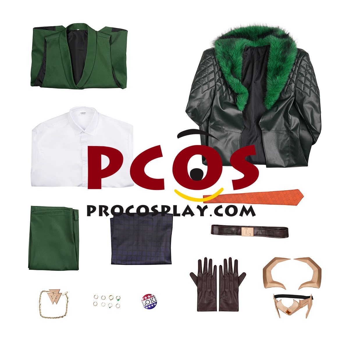 Game Rivals President Loki Cosplay Costume C09477