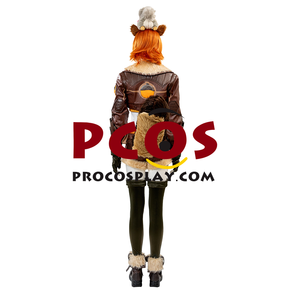 Game Rivals Squirrel Girl Doreen Green Cosplay Costume Upgrade Version C09412