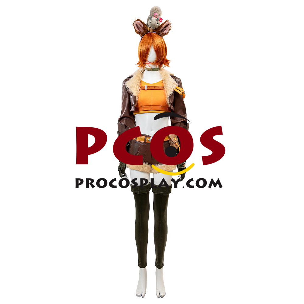 Game Rivals Squirrel Girl Doreen Green Cosplay Costume Upgrade Version C09412