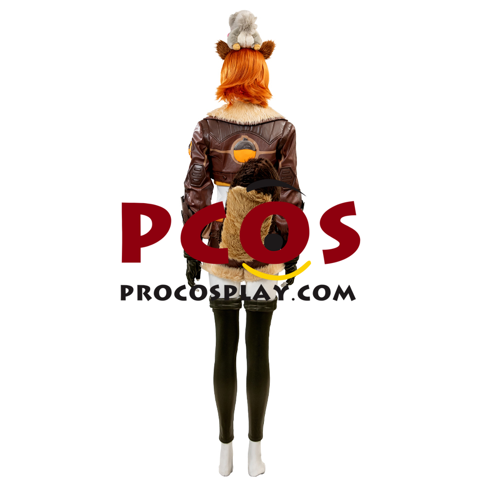 Game Rivals Squirrel Girl Doreen Green Cosplay Costume Upgrade Version C09412