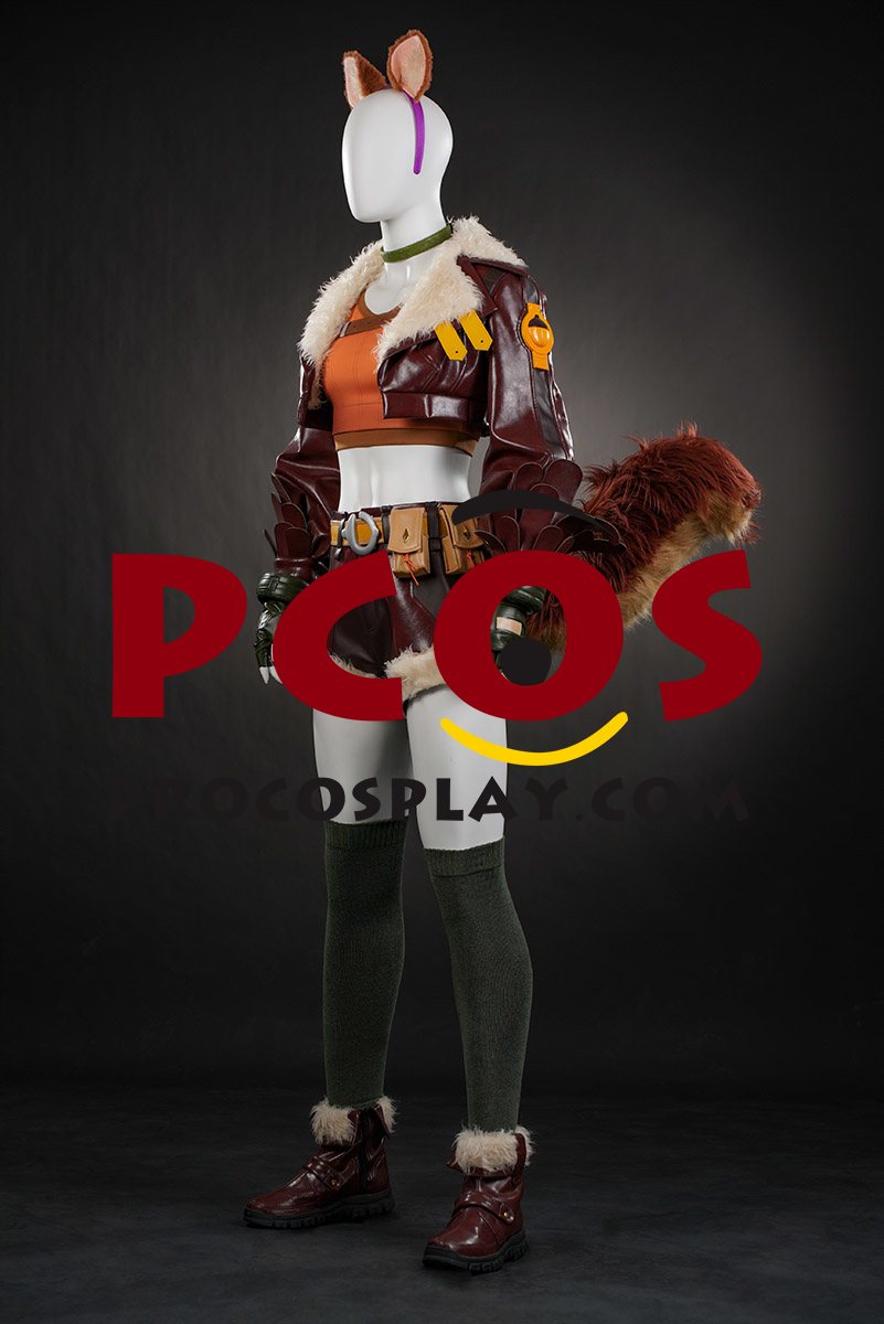 Game Rivals Squirrel Girl Doreen Green Cosplay Costume Upgraded Version C09492