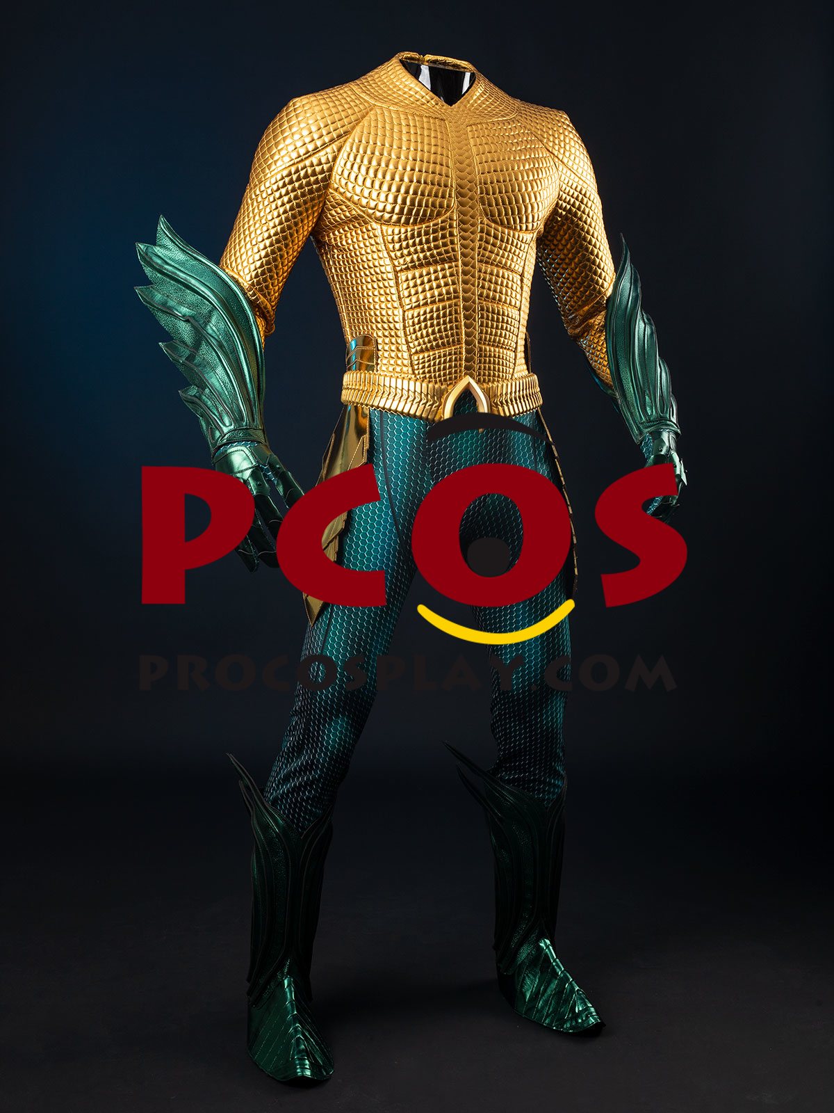 Ready to Ship Gold Scale Warrior Costume C09143