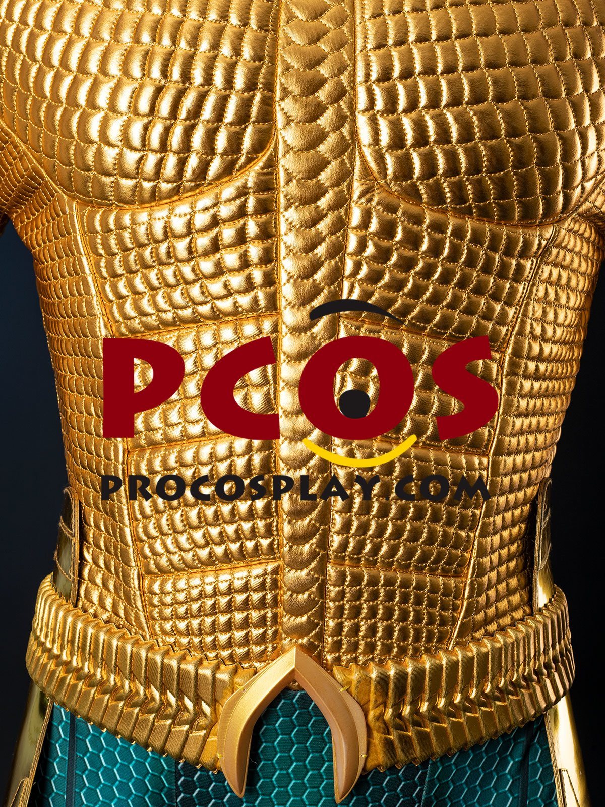 Ready to Ship Gold Scale Warrior Costume C09143