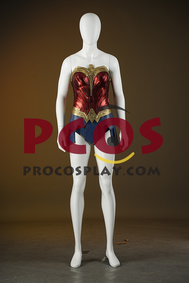 Ready to Ship Red Gold Warrior Costume C09297S Extreme Version