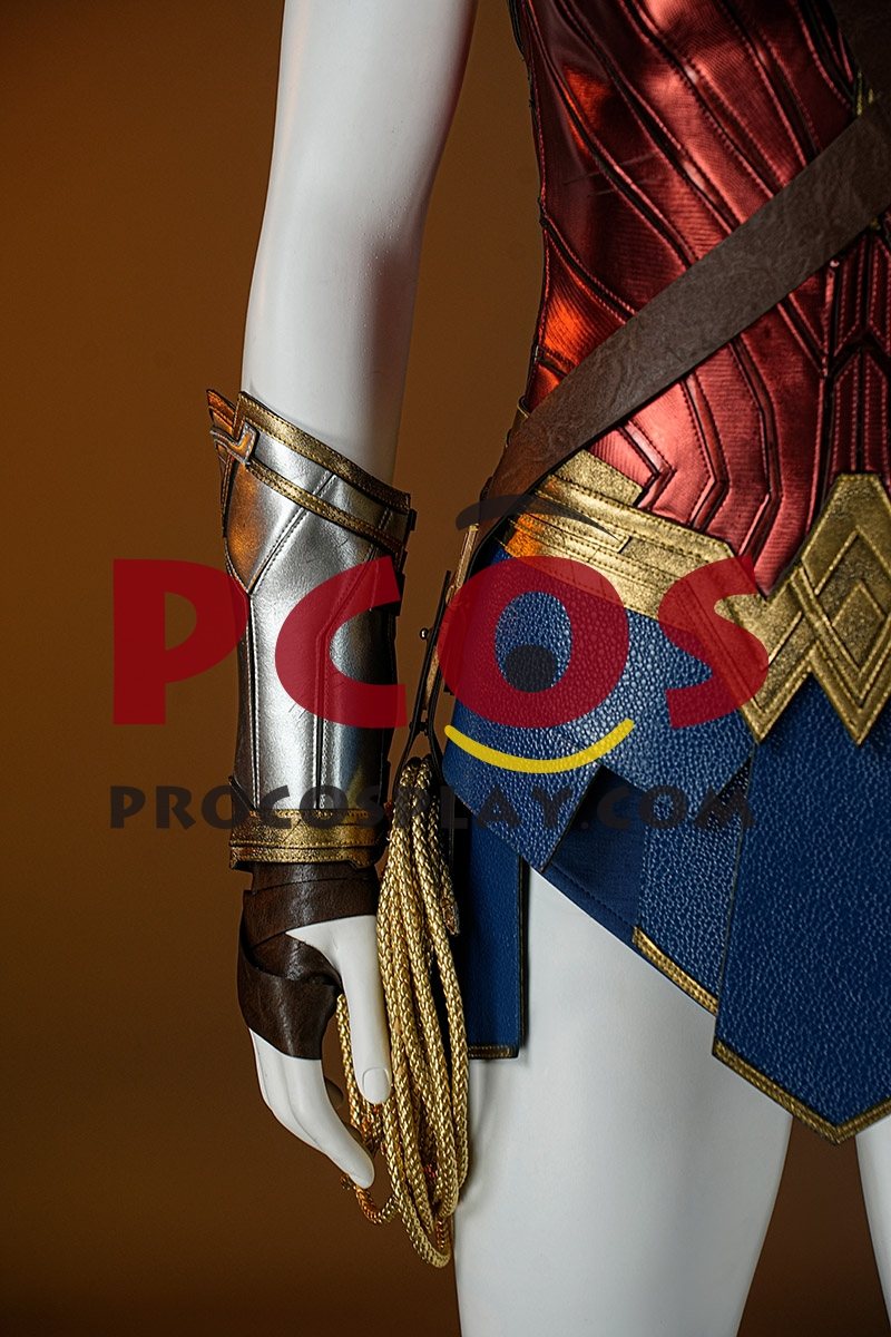 Ready to Ship Red Gold Warrior Costume C09297S Extreme Version