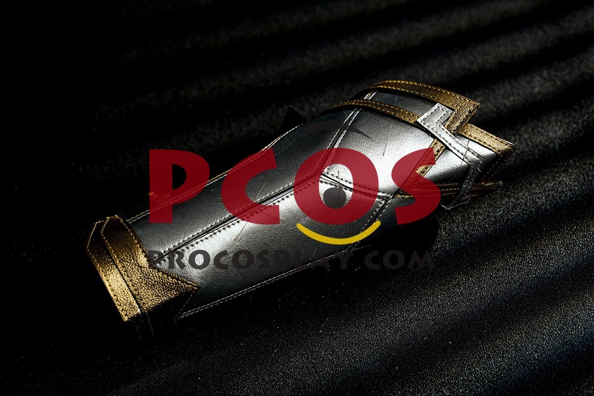 Ready to Ship Red Gold Warrior Costume C09297S Extreme Version