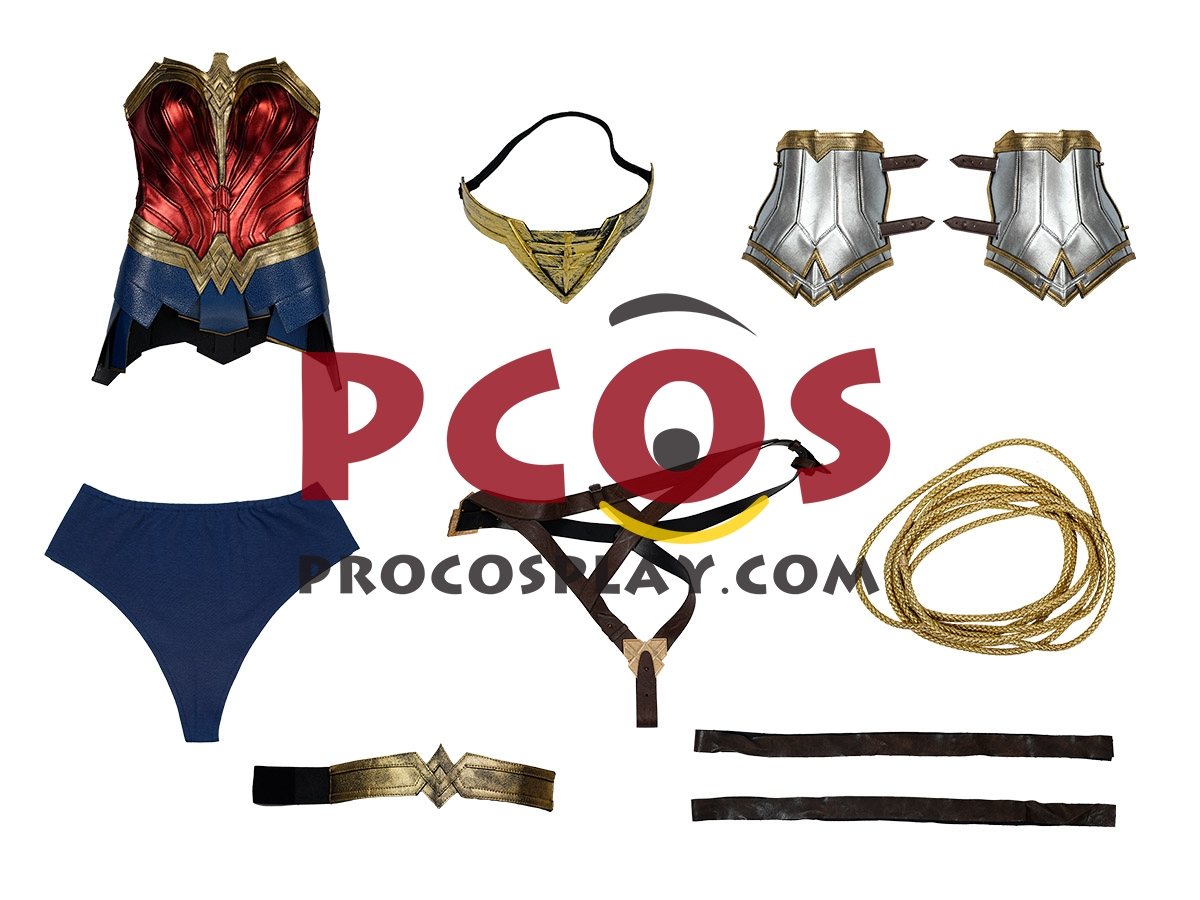 Ready to Ship Red Gold Warrior Costume C09297S Extreme Version