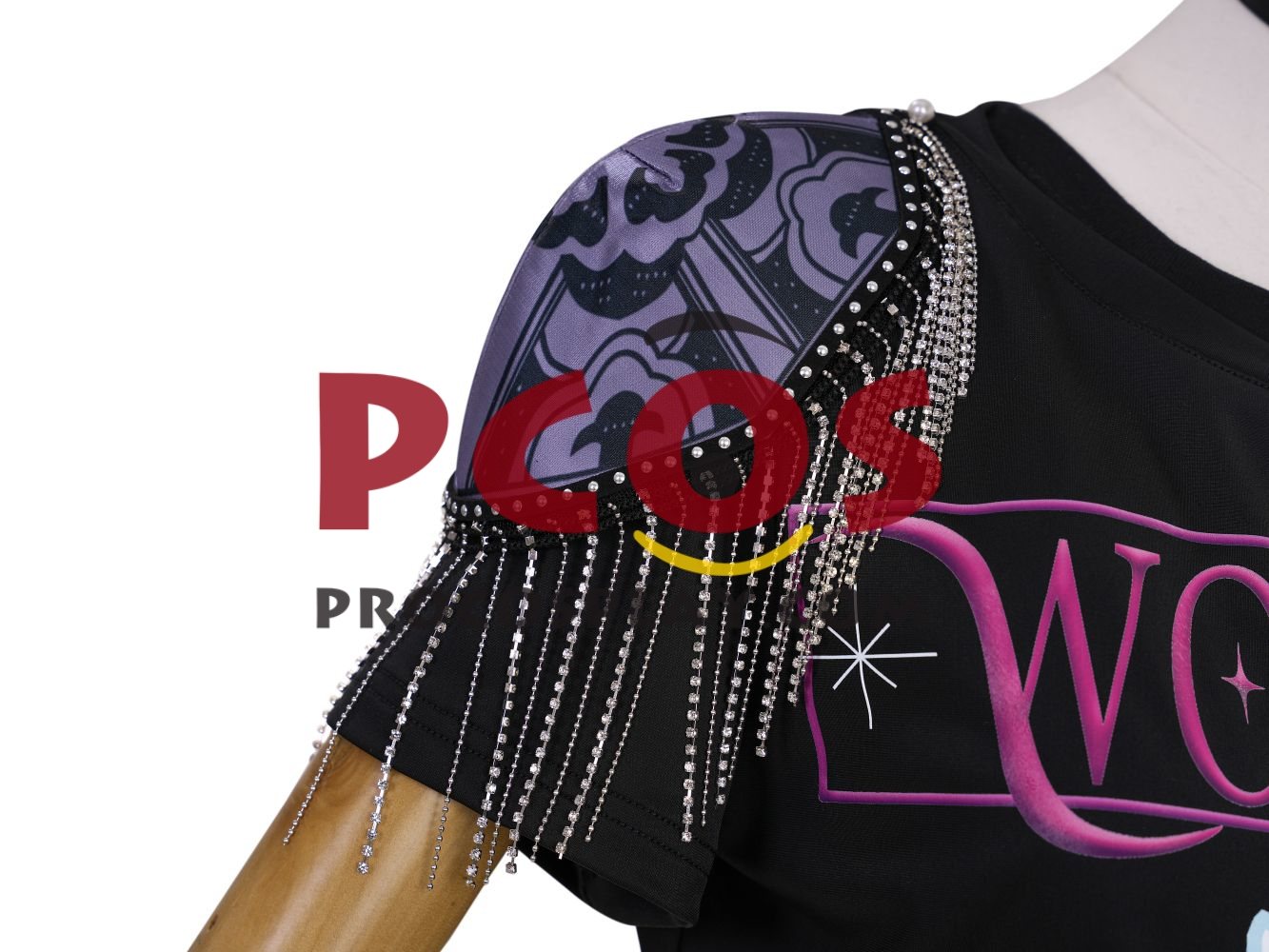 Ready to Ship Black Yellow Stage Costume C09548