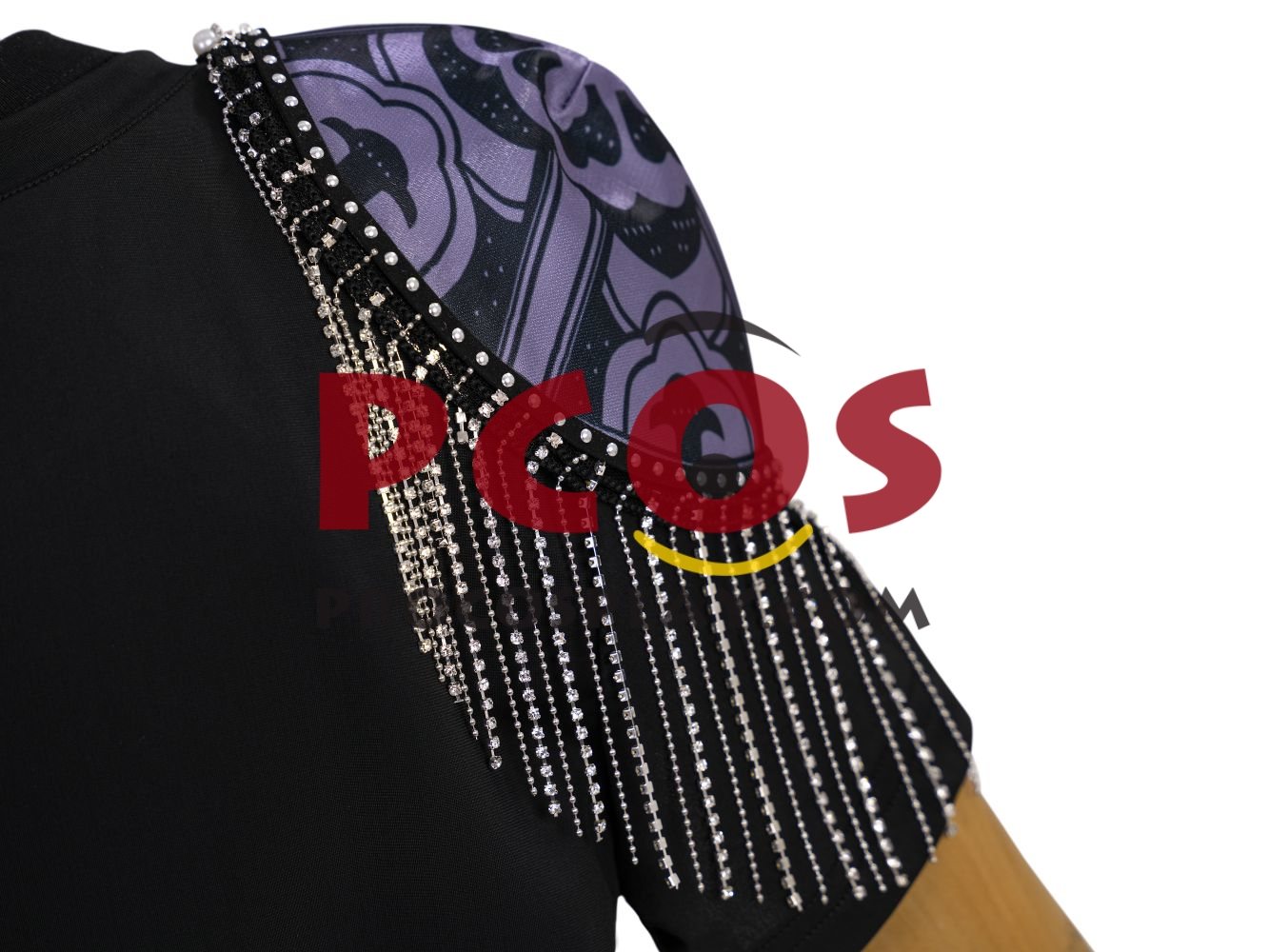 Ready to Ship Black Yellow Stage Costume C09548