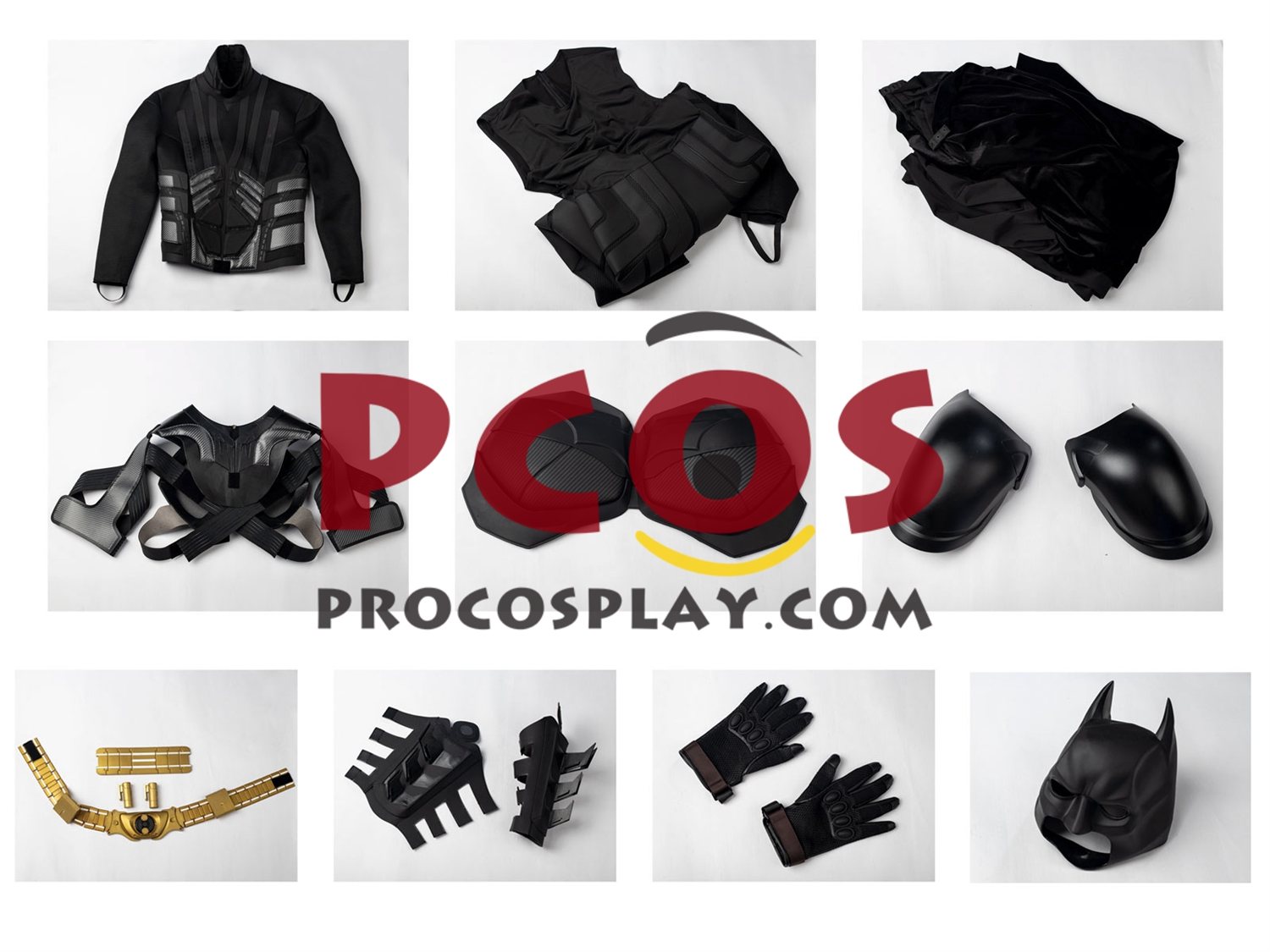 Upgraded Black Tactical Costume C10110P