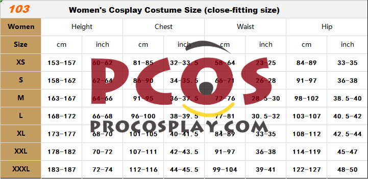 Cosplay Costume C08732