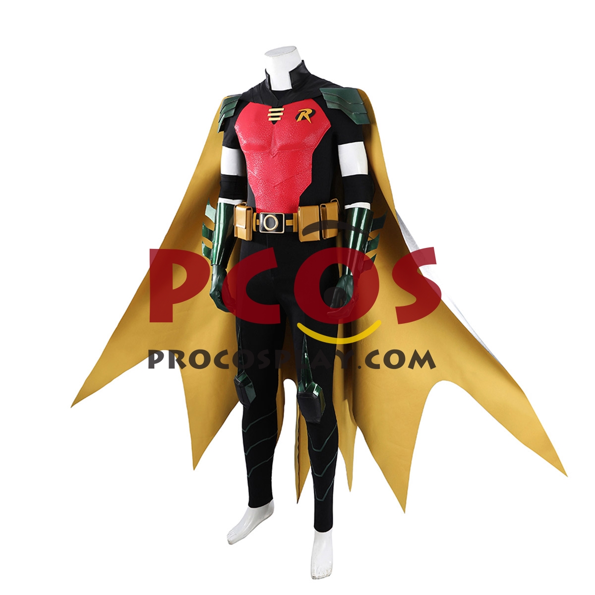 Color Block Padded Cosplay Costume C10072