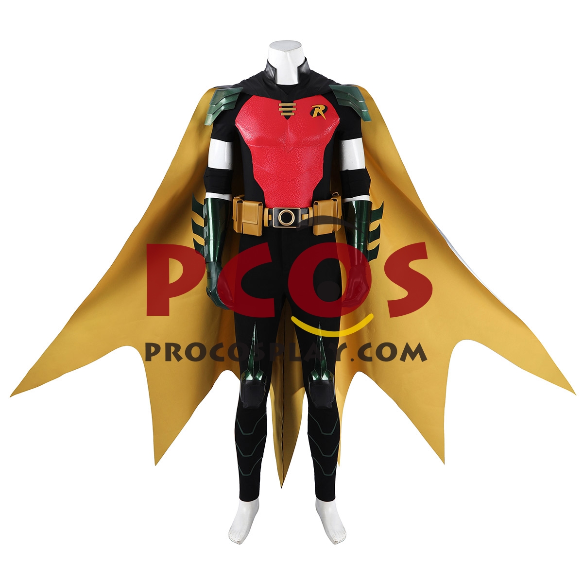 Color Block Padded Cosplay Costume C10072
