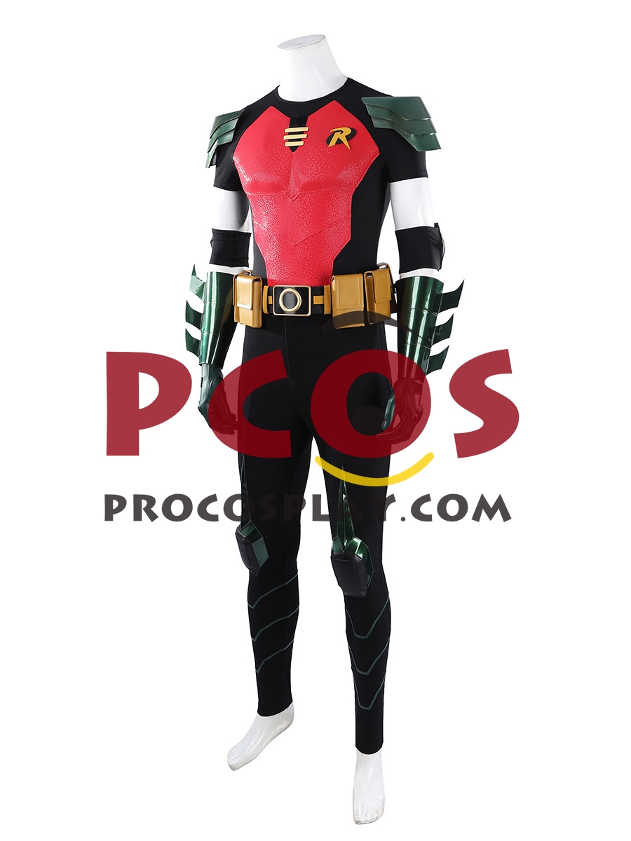 Color Block Padded Cosplay Costume C10072