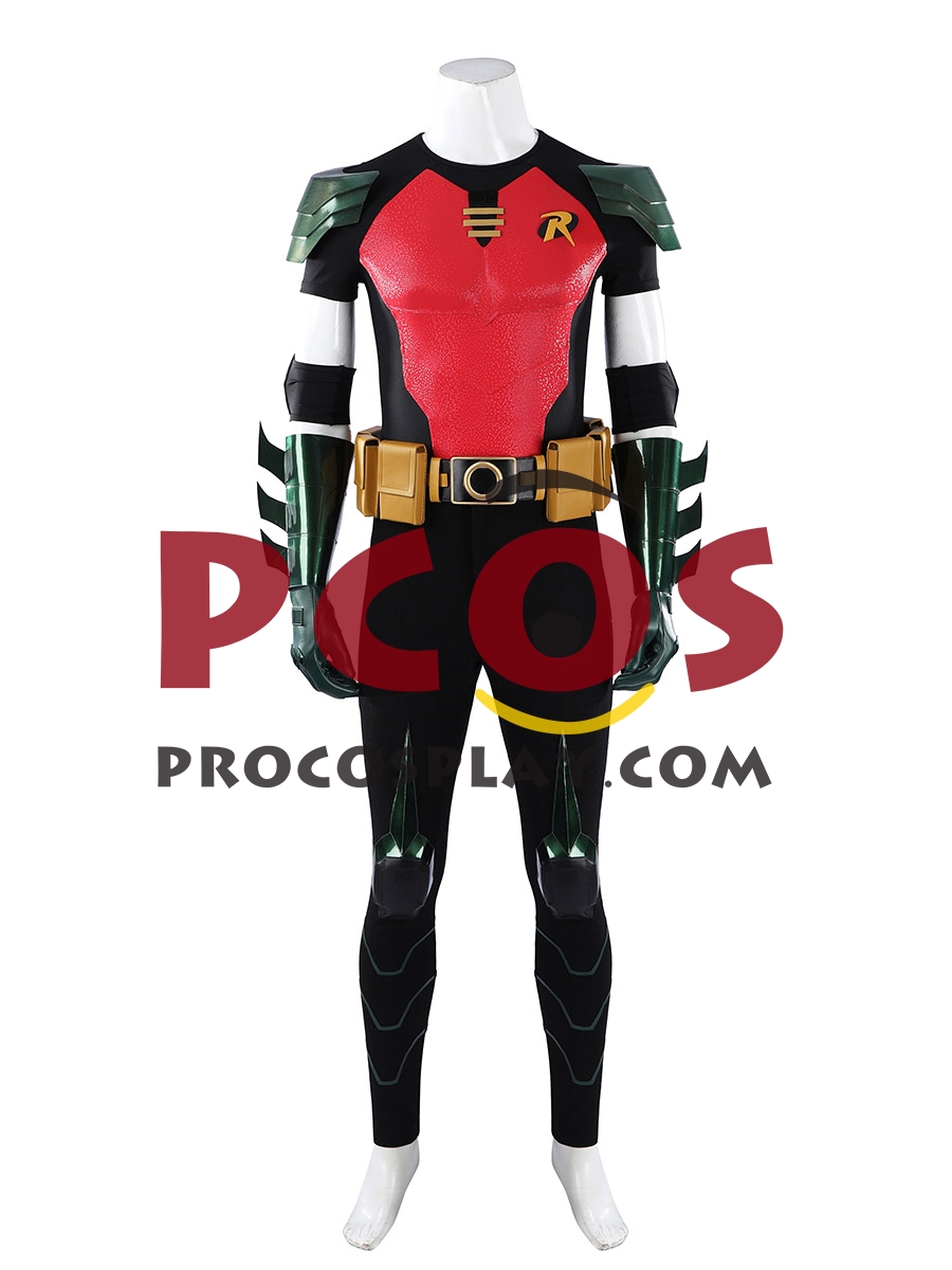 Color Block Padded Cosplay Costume C10072