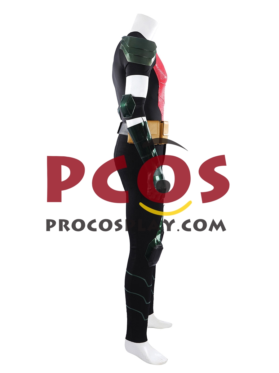 Color Block Padded Cosplay Costume C10072