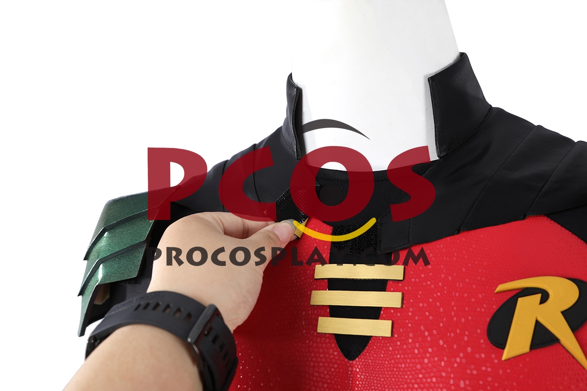 Color Block Padded Cosplay Costume C10072